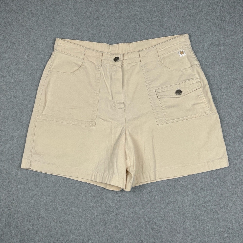 Architect Shorts Womens 14 Beige‎ Cargo High Waist Casual